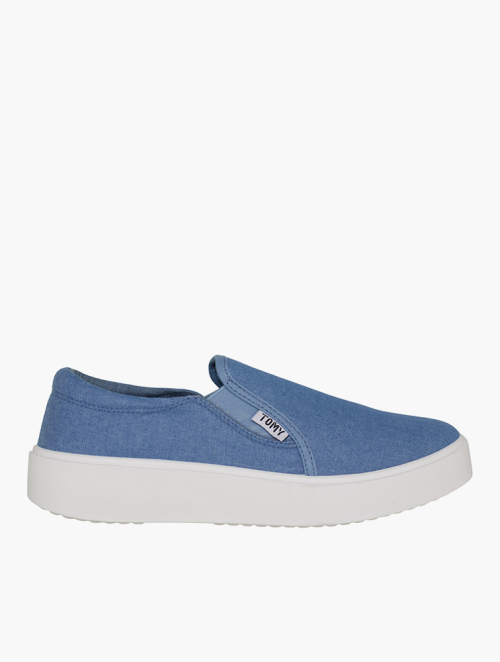 MyRunway | Shop Tomy Takkies Navy Willa Slip-On Sneakers for Women